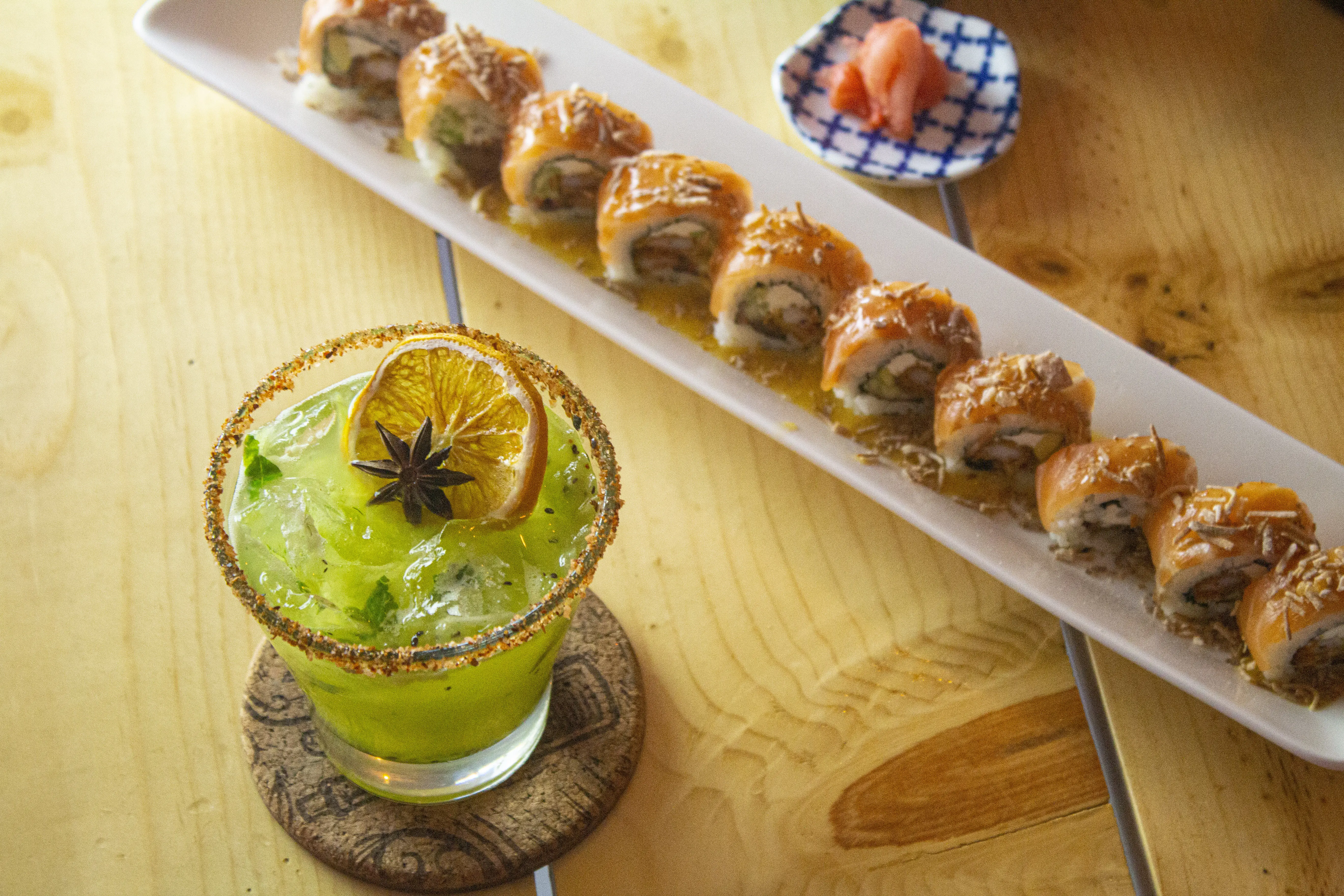 La Postal Teriyaki & Sushi product photography